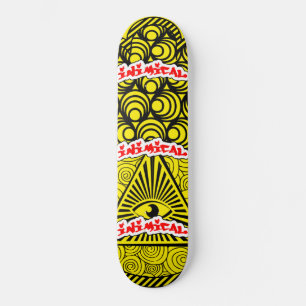 Inimical Hamsa Eye Skateboard