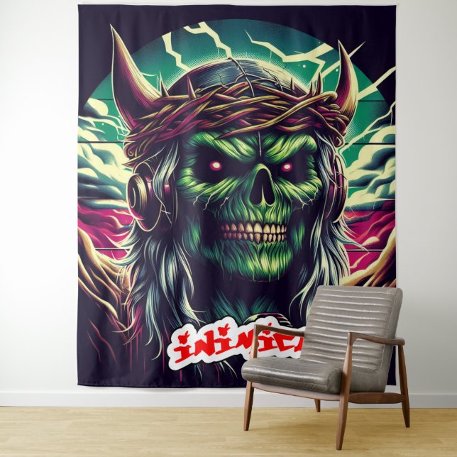 Inimical Heavy Metal  Tapestry (In Situ)