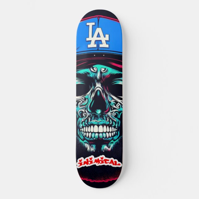 Inimical Hussle #2 Skateboard (Front)
