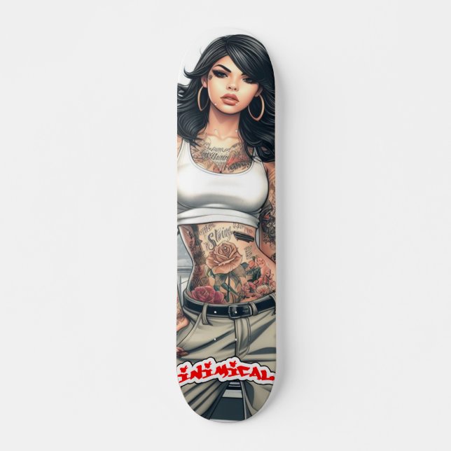 Inimical Lola Skateboard (Front)