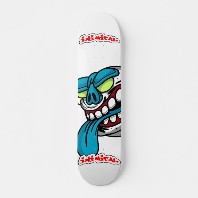 Inimical Monster Ball  Skateboard (Front)