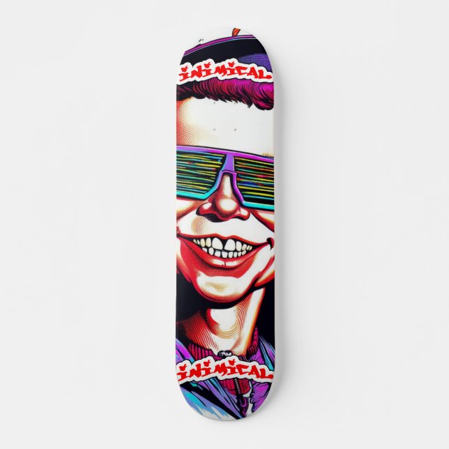 Inimical No Worries  Skateboard (Front)