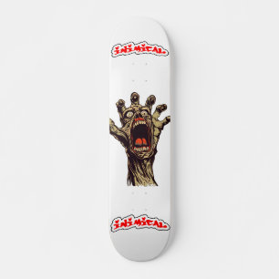 Inimical Screaming Hand  Skateboard