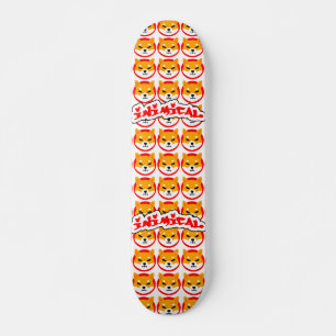 Inimical Shiba Inu #SHIB Skateboard