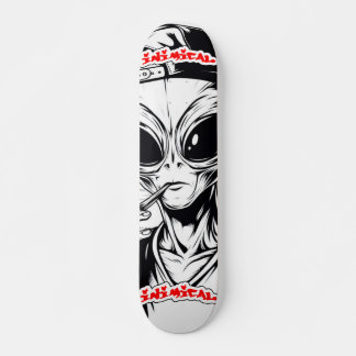 Inimical Stony Alien  Skateboard