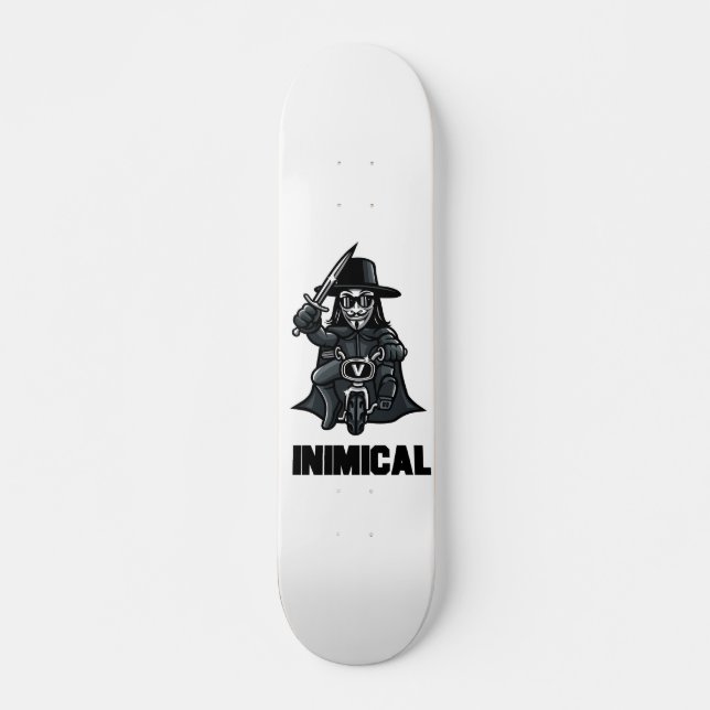 Inimical Vendetta  Skateboard (Front)