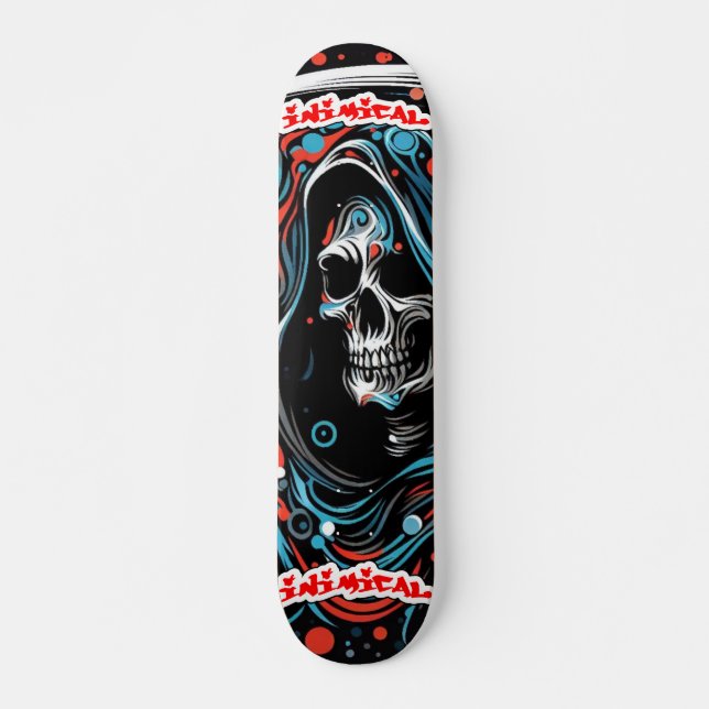 Inimical Wild Reaper  Skateboard (Front)