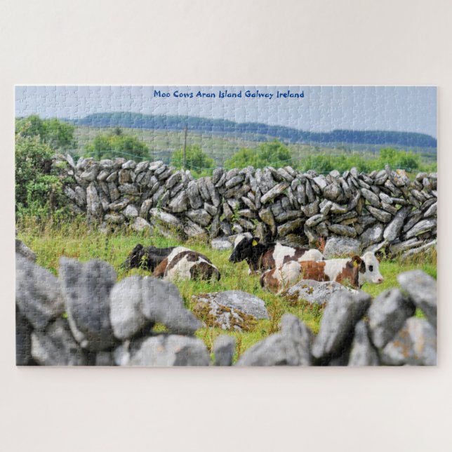 Inisheer Aran Islands Galway Ireland. Jigsaw Puzzl Jigsaw Puzzle (Horizontal)