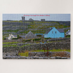 Inisheer Stone Walls Galway Ireland. Jigsaw Puzzle