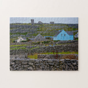 Inisheer Stone Walls Galway Ireland. Jigsaw Puzzle