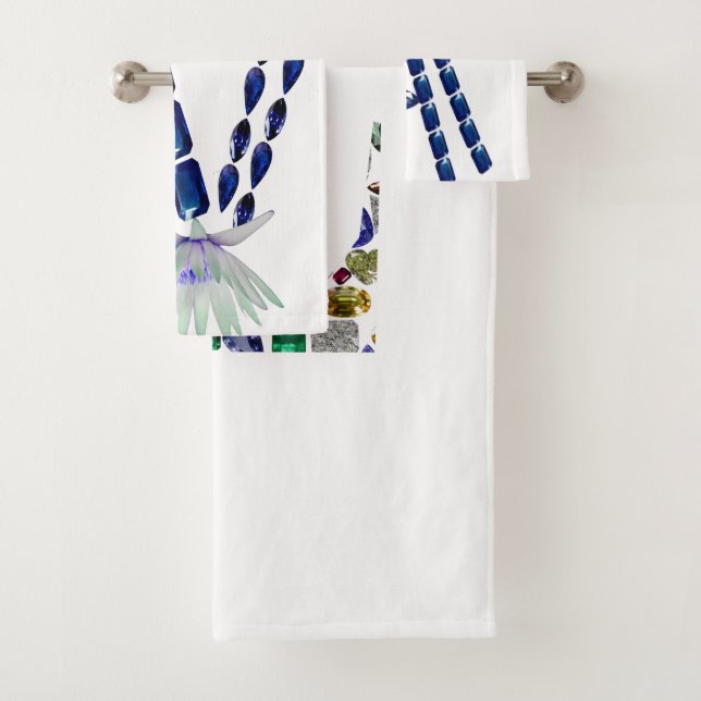 Initial A Bath Towel Set (Insitu)