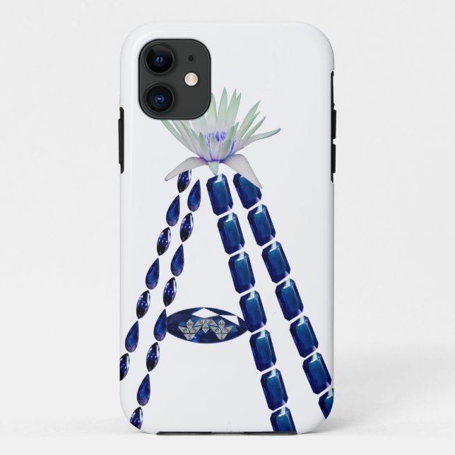 Initial A Case-Mate iPhone Case (Back)