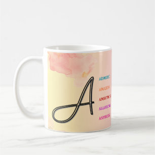  Initial "A" Mug (11oz)