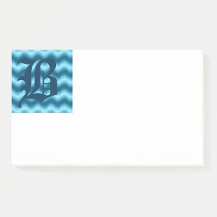 Initial B Monogram Post-It Notes
