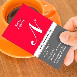 Initial Business Card