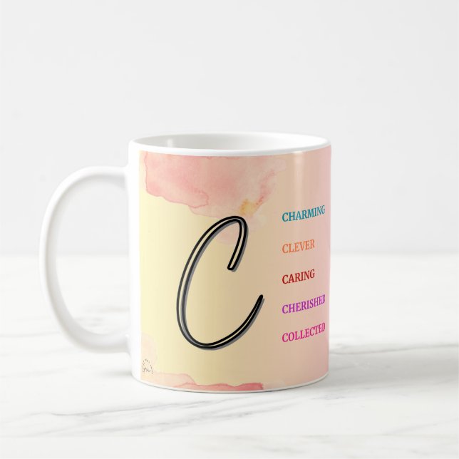 Initial "C" Mug (11oz) (Left)