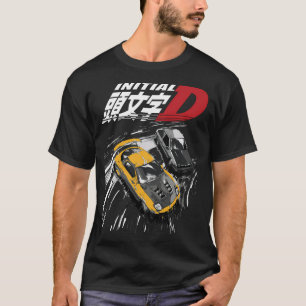 Initial D - Mountain Drift Racing Tandem AE86 vs F T-Shirt