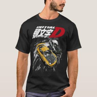 Initial D - Mountain Drift Racing Tandem AE86 vs F T-Shirt