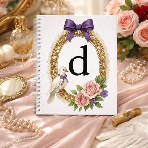 Initial D Personalized Gift Keepsake Regency Notebook