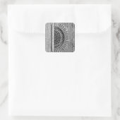 Initial D Square Sticker (Bag)