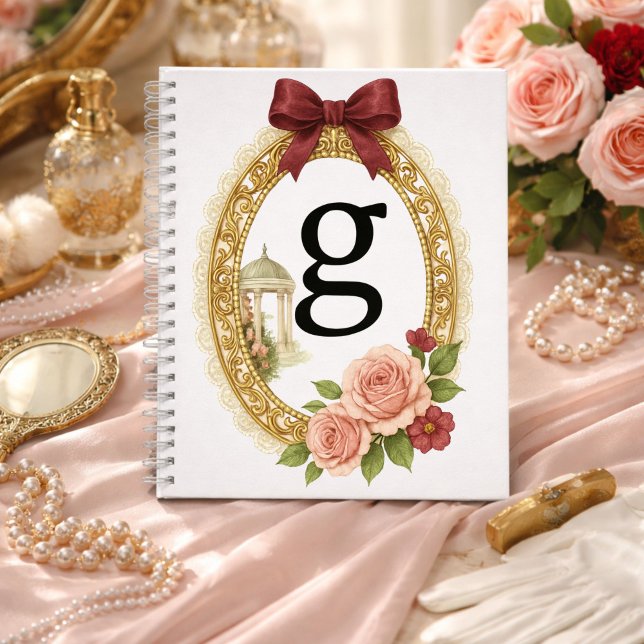 Initial G Personalized Graduation Gift Regency Notebook (Creator Uploaded)