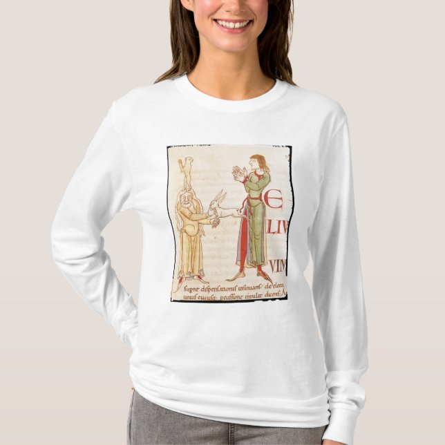 Initial 'H' in the form of two conjurors T-Shirt (Front)
