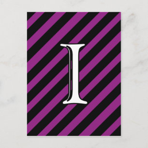 Initial I Postcard