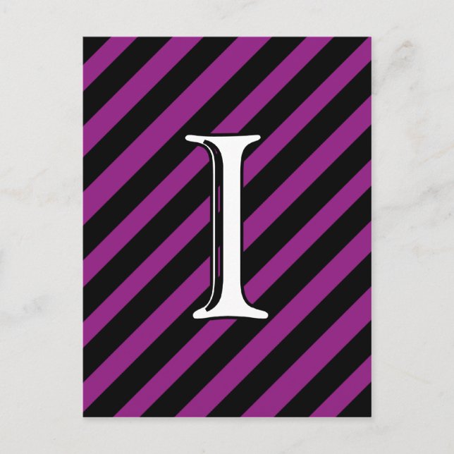 Initial I Postcard (Front)