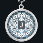 Initial J Monogram Letter Pendant Necklace<br><div class="desc">Show your pride in your initials wearing a monogram letter pendant.
The initial silver pendant also makes a memorable gift for any special occasion for the important people of your life.
Reflections offers many  different choices in designs to make your initial pendant unique and special.</div>
