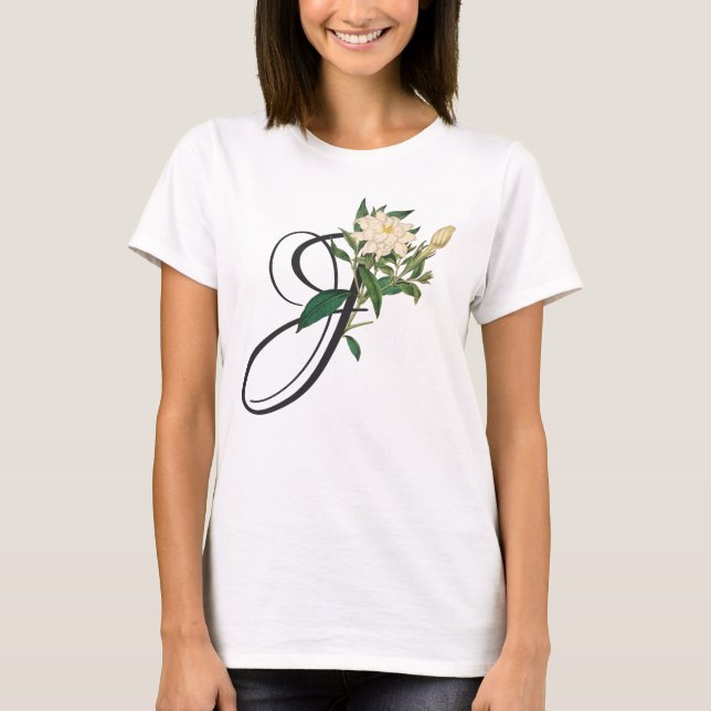 Initial J, Vintage Jasmine T-Shirt (Front)