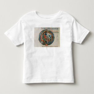 Initial letter 'O' Osculatur me - Let me kiss Toddler T-shirt