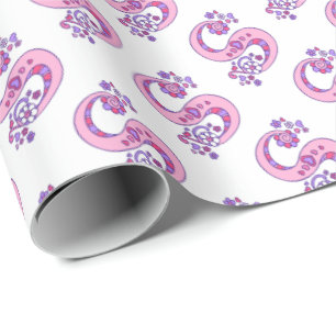 Initial letter S monogram personalized wrap Wrapping Paper