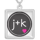 Initial Love Necklace