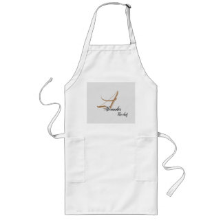 Initial Monogram Apron