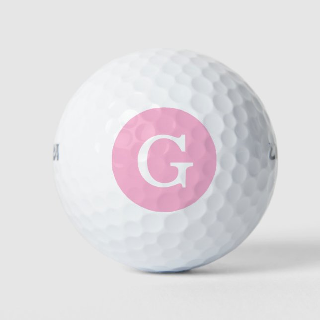 Initial Monogram Golf Balls (Front)