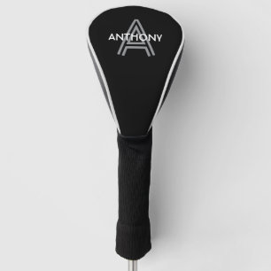 Initial Monogram Name  Golf Head Cover