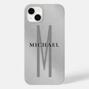 Initial monogram professional plain add your name Case-Mate iPhone 14 plus case