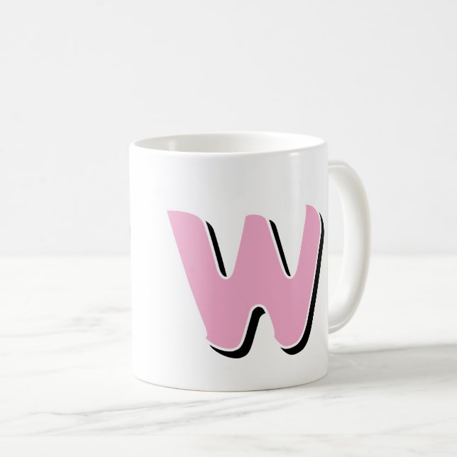 Initial Mug (Front Right)