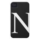 Initial N iPhone 4/4S Barely There Case