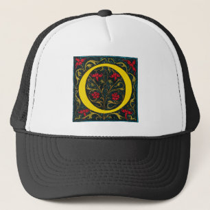 INITIAL O, 1520. TRUCKER HAT
