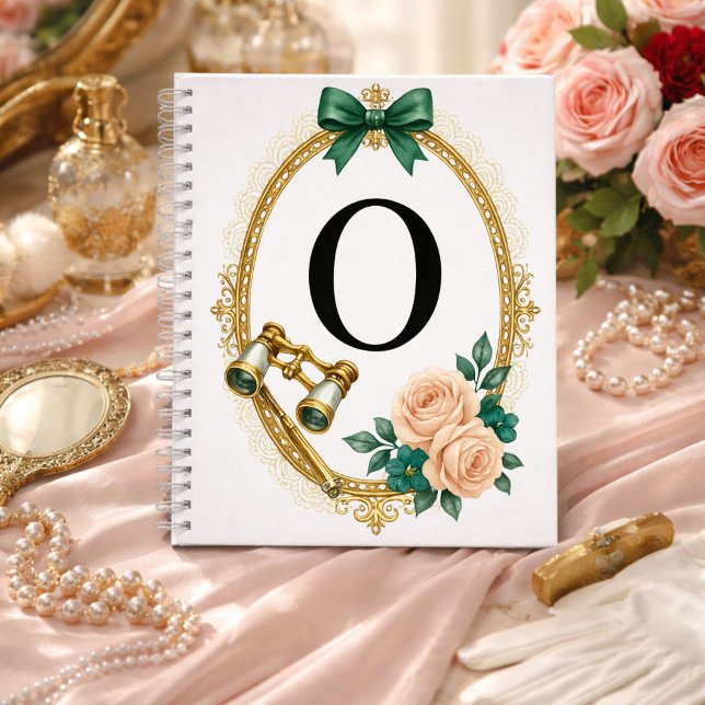 Initial O Travel Elegant Regency Notebook (Creator Uploaded)