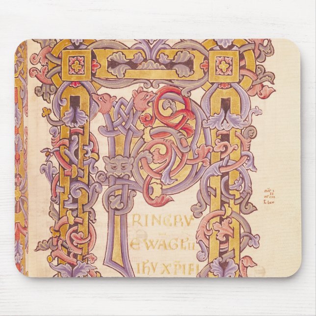 Initial 'P' Mouse Pad (Front)