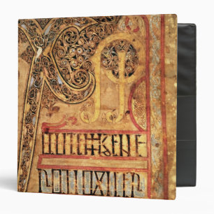 Initial page from the Lichfield Gospels, c.720 Binder