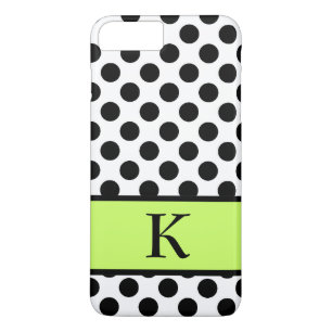 Initial Poka Dot Iphone 7 Plus Case