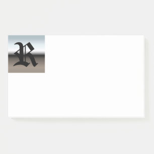 Initial R Monogram Post-It Notes
