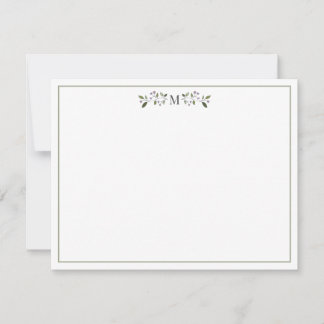 Initial Stationary Card