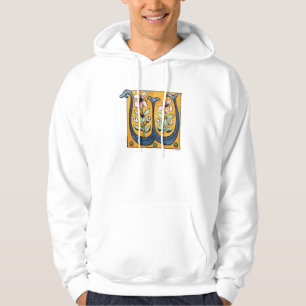 Initial 'W', 15Th Century Hoodie