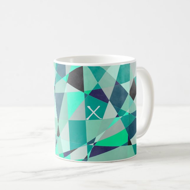 initial X mug (Devant droit)