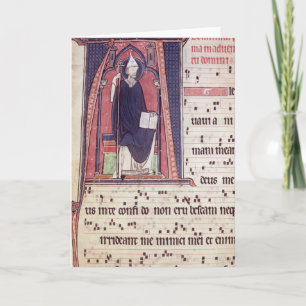 Initiale 'A de Historiated