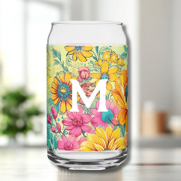 Initiale florale rétrospective